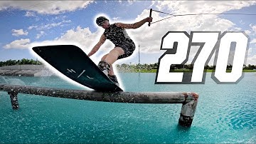 FRONTSIDE 270 - WAKEBOARDING