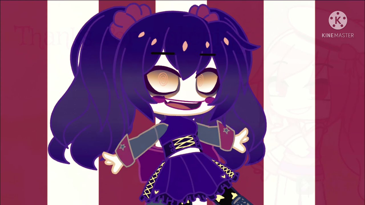 Look at me I put a face on WOW : gacha club