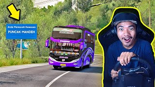 NYETIR BUS SUBUR JAYA KE PUNCAK MANDEH - ETS2 screenshot 5