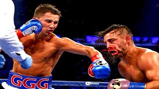 Gennady Golovkin vs David Lemiuex - Highlights (GGG BLOODIES LEMIUEX)