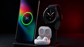 3-in-1 Wireless Charging Dock - Fast Charge iPhone Samsung Watch Earbuds