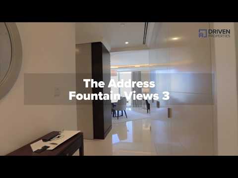 Luxurious 2 bedroom Serviced Apartment for Lease, The Address Fountain Views 3, #Downtown, #Dubai
