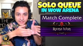 Rank 1 Rogue Pikaboo Tries WoW Arena Solo Q for the 1st time