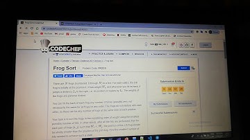 Codechef Long february challenge division 3 frogsort solution |FROGS