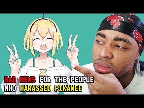 People who harassed Pikamee are in TROUBLE.....