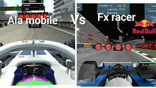 ala mobile vs fx racer Australian gp race!!!