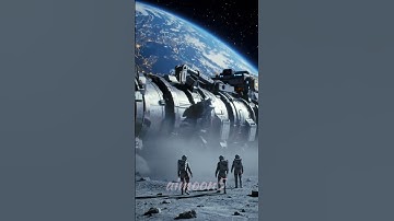 # Tunnel Boring Machine# on the Moon #Futuristic Space£ Engineering#ai