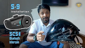 S-9 Installation | SCS S9 Bluetooth Intercom | Yohe 978 | #RiderOnTrek