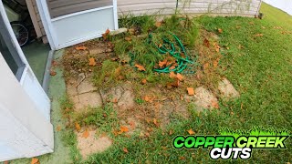 Tiniest patio ever gets cleaned in 59 seconds by Copper Creek Cuts Lawn Care 4,275 views 4 months ago 59 seconds