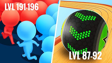 Going Balls | Count Masters - All Level Gameplay Android,iOS - NEW APK UPDATE