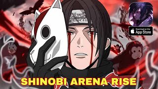 Shinobi Arena Rise Gameplay - Naruto ARPG Game iOS screenshot 3