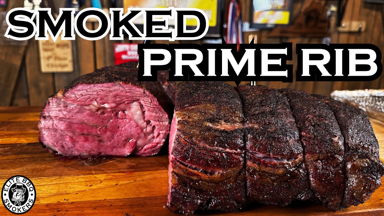 How to Smoke the PERFECT Prime Rib on a Pellet Smoker | 2024