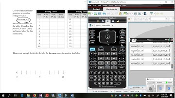 Simulating Coin Flips and Dice on a Ti Calculator
