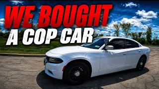 We Bought a Real Cop Car... Now What? I Bought Another Hemi Awd Police Charger