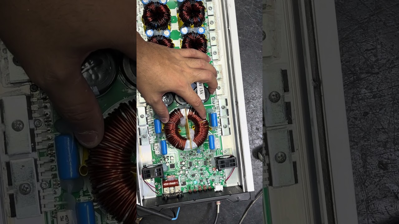 Manutenção neste Módulo Taramps BASS 15K feita com sucesso. 