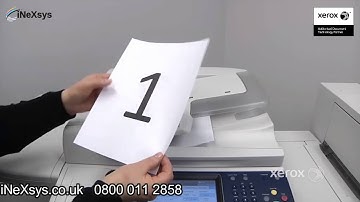 How to Use the Copy Function - Xerox 5300 Series