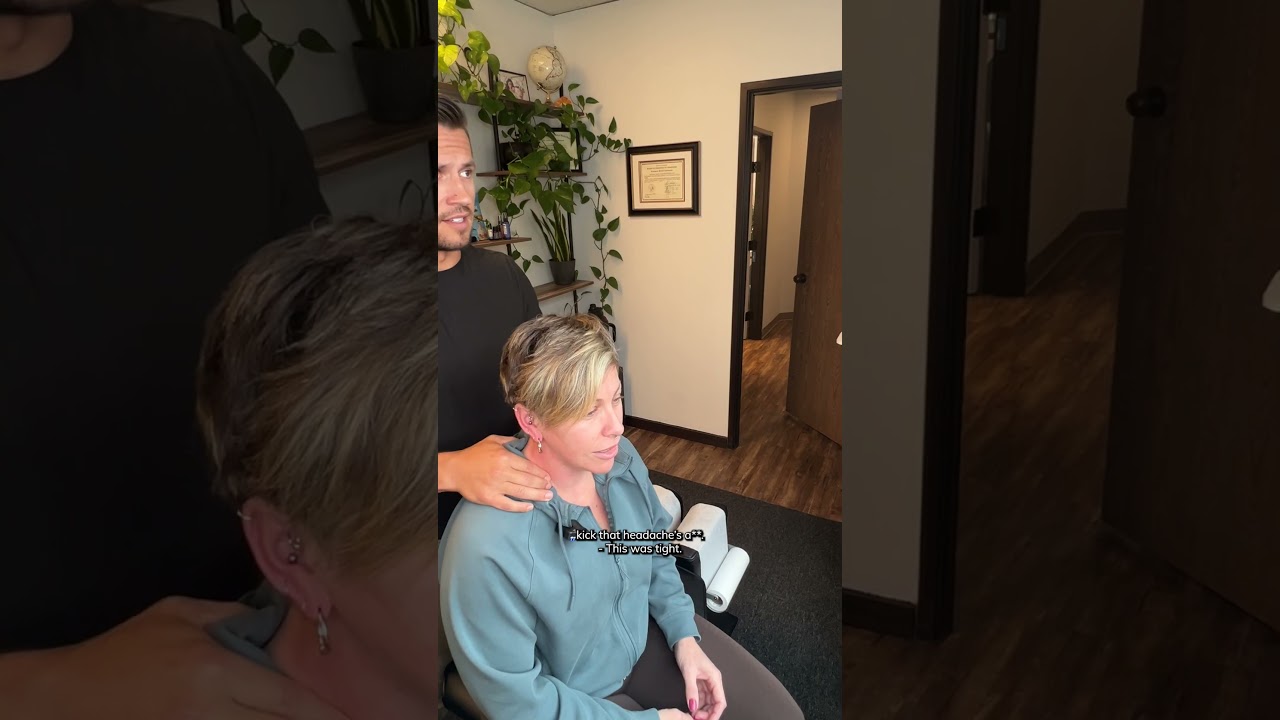 Instant relief for headaches and migraines! 😌 | @DrMichaelVan, Chiropractor