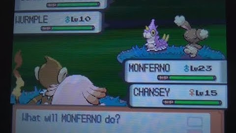LIVE! Shiny Wurmple In Eterna Forset After 2584 Random Encounters