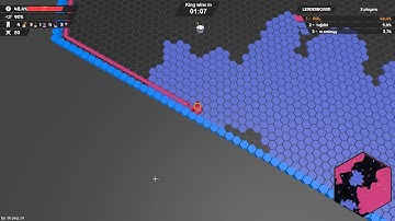 How to play - Hexanaut.io [Superhex.io] Map management. 100 %