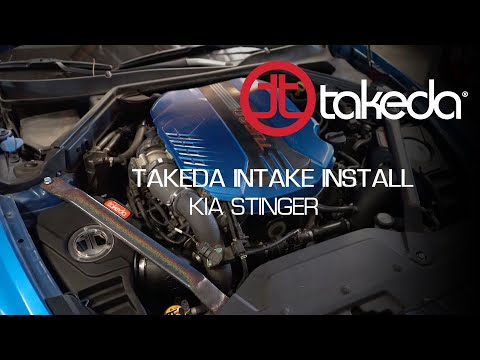 aFe Genesis G70 / Kia Stinger V6 3.3L (tt) Takeda Intake Install