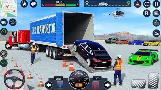 Car Transporter Truck Driving Simulator - Cargo Transport Vehicle Multistory - Android GamePlay screenshot 2