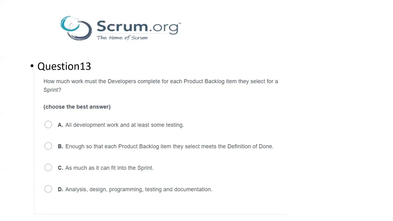 PSM 1 Mock Test 2022  | Professional Scrum Master- Practice Test # 1| PSM1 Mock Exam|PSM1 Exam|PSM1|