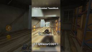 They Avoided TeamWork!