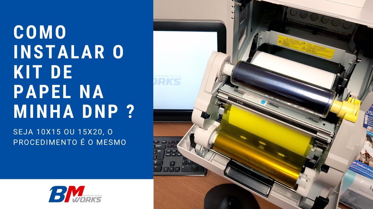 Como Instalar Um Novo Kit De Papel Na Impressora DNP DS RX1HS BM como-instalar-um-novo-kit-de-papel-na-impressora-dnp-ds-rx1hs-bm