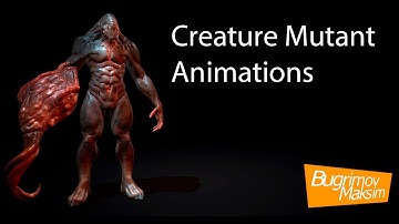 Creature Mutant animations