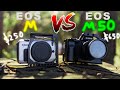 Canon EOS M RAW vs EOS M50 4K VIDEO Comparison: CLOSE CALL!