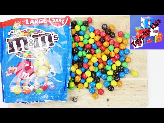 The Crispiest M&Ms in the World! M&M CRISPY BLUE - Candy Test 