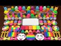 Mixing Makeup & Rainbow Elephant Clay and More Into GLOSSY Slime ! Satisfying Slime Videos #1411