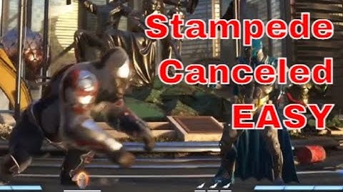 Gorilla Grodd Stampede Cancel Easy: METERLESS  Combos for BIG DAMAGE #IJ2 #INJUSTICE2