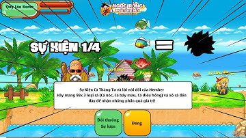 Ngọc Rồng Nguyên Thuỷ || Review Sự Kiện Đổi Cá 1/4 ,  Bất Ngở Mở Được Cải Trang Siêu Vip !!!!