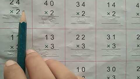 Class-UKG Maths (Multiplication)