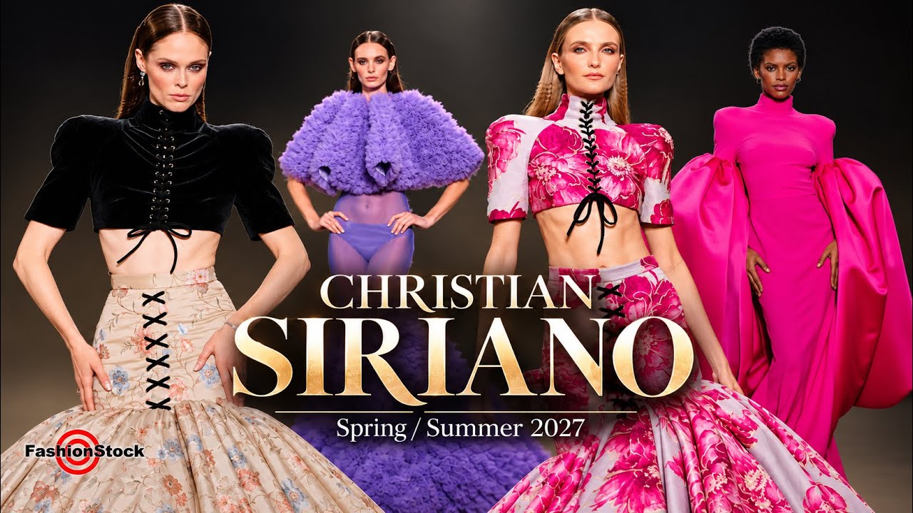 CHRISTIAN SIRIANO Spring Summer 2027 | Full Runway Show 4K | New York Fashion Week NYFW