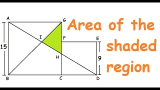 Extremely hard problem made easy | Two squares shaded region | PRMO RMO INMO IMO SSB