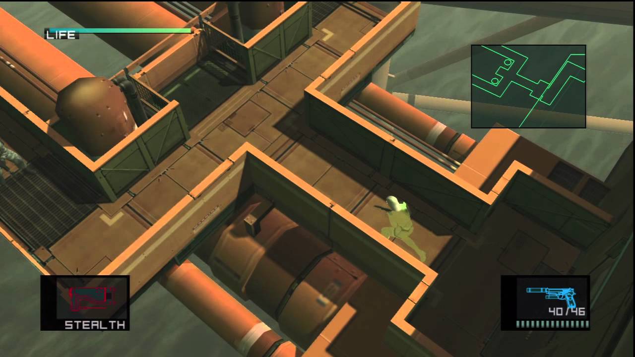 Metal Gear Solid 2 Plant HARD 100 Dog Tag Collection Guide Part 2