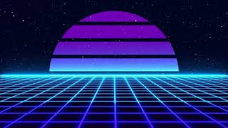 Fondo antiguo luces retro sci fi background futuristic grid landscape of the