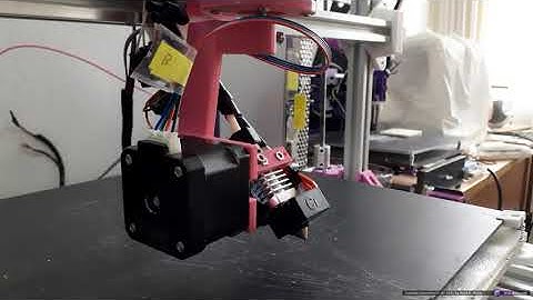 PAX (5-axis) 3D Printer Printhead Motion Test 2