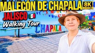CHAPALA 2026 Recorre EL MALECÓN DE CHAPALA y Descubre su Encanto 8K Walking Tour | Jalisco ??