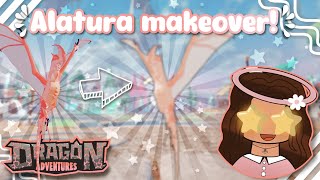 ALATURA MAKEOVER!! *chaotic* (Dragon Adventures, Roblox!)