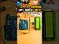 how to connect Arduino with 16x2 I2C LCD Display #Arduino​ #RadarProject​ #ServoMotor #techshorts ​