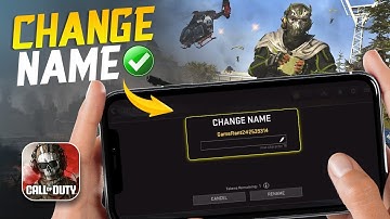How to Change Name in Call of Duty Warzone Mobile on iPhone | COD Warzone Mobile iOS Settings
