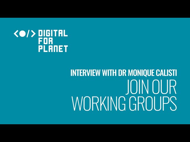 Interview with Dr Monique Calisti: Join our Working Groups