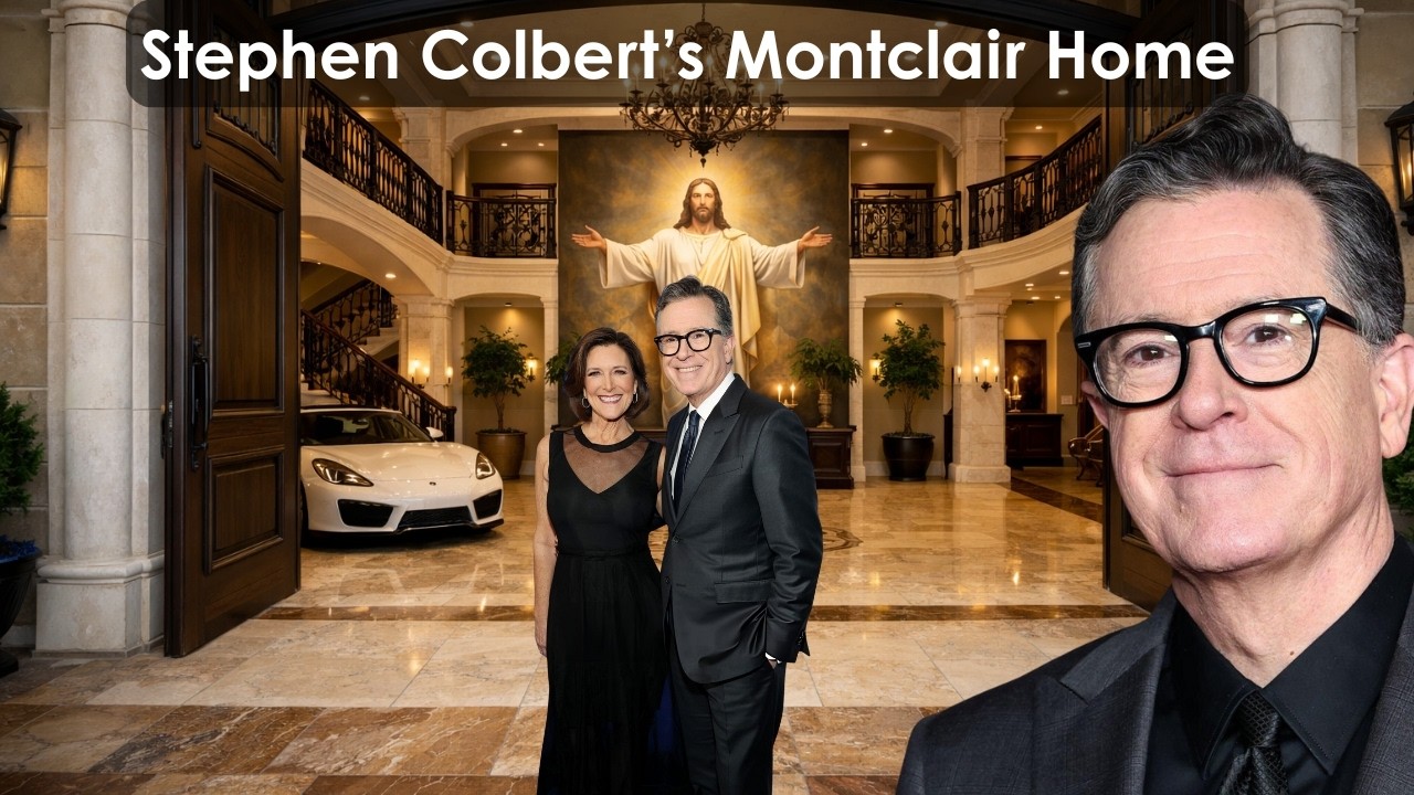 Inside Stephen Colbert’s Montclair Home – Fame, Faith, and a Quiet Life