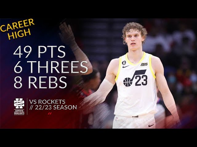 Highlights: Lauri Markkanen – 40 points, 12 rebounds, 4 3PM, a  𝟒𝟎-𝐩𝐢𝐞𝐜𝐞 and some sides for the 𝗧𝗛𝗜𝗥𝗗 time this season