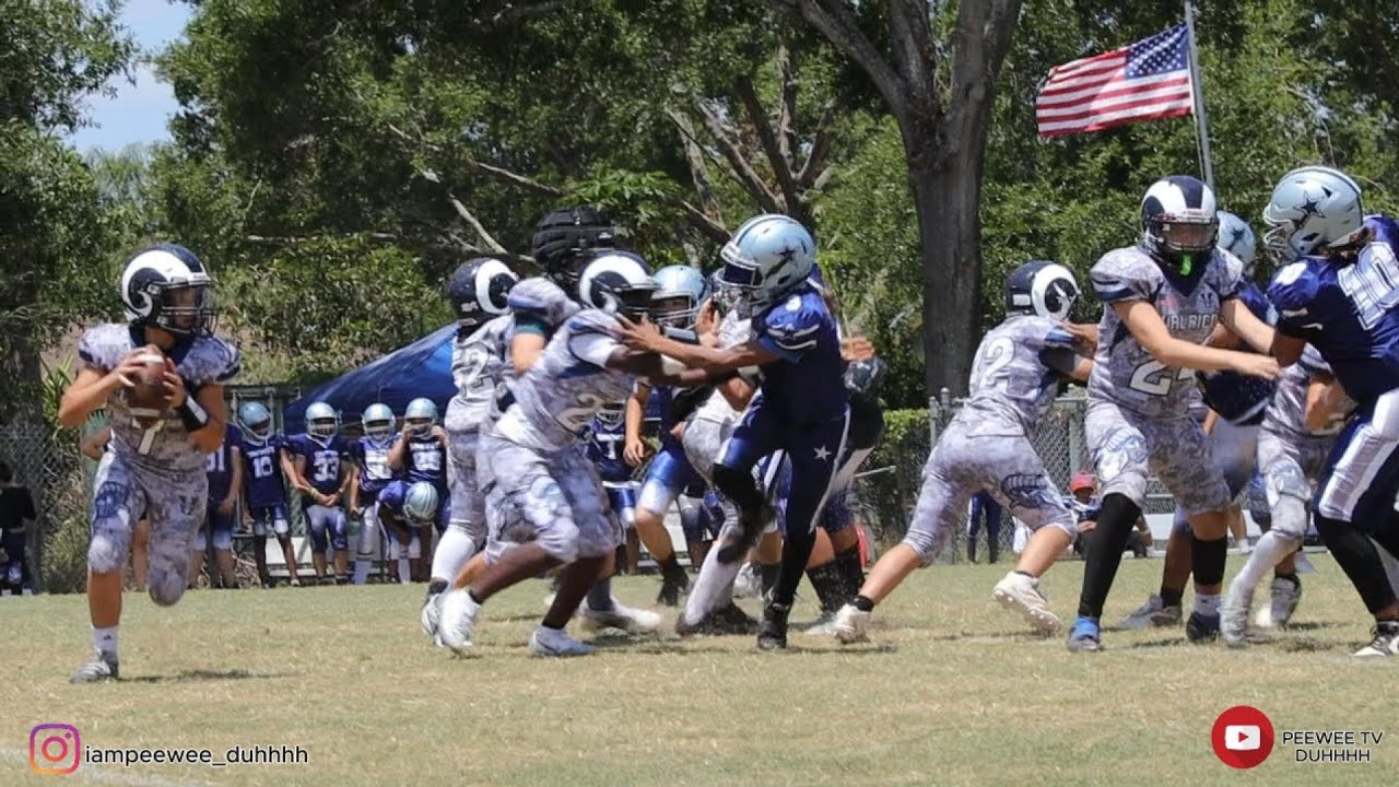 12u Valrico Rams VS Brandon Cowboys - YouTube