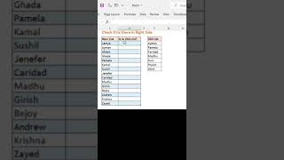 Compare two lists using MATCH & ISNUMBER