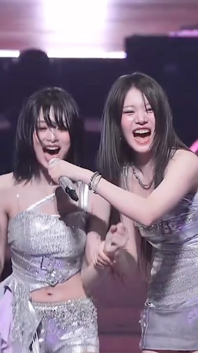 BAEMON mics are always on. Ahyeon and Rora switching parts in Love In My Heart. #shorts #ahyeon
